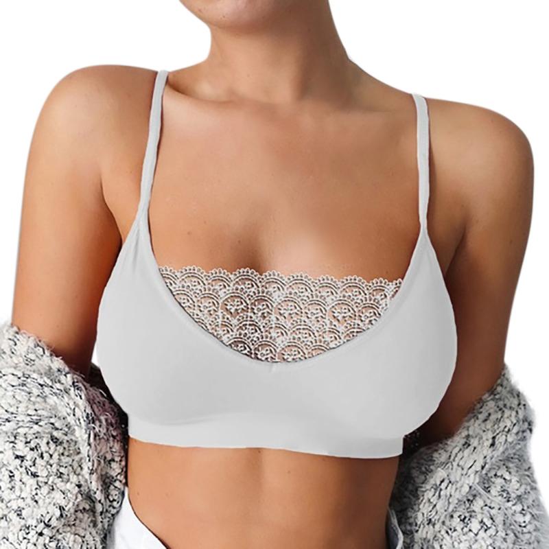 Fashion Sexy Women Lace Vest Chest Cropped Tops Small Straps Sexy Elastic Cage Camisole Tank Tops, Wh
Fashion Sexy Women Lace Vest Chest Cropped Tops Small Straps Sexy Elastic Cage Camisole Tank Tops, Wh
