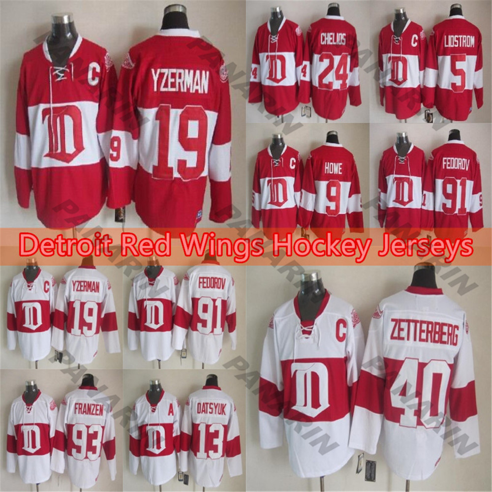 Detroit Red Wings Vintage version Hockey Jersey 14 SHANAHAN 24CHELIOS 19 Steve Yzerman 9 Gordie Howe white CCM Jersey
Detroit Red Wings Vintage version Hockey Jersey 14 SHANAHAN 24CHELIOS 19 Steve Yzerman 9 Gordie Howe white CCM Jersey