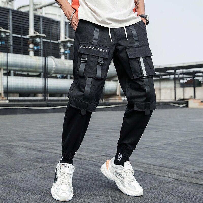 Spring overalls men's fashion black casual cotton multi-pocket overalls men's streetwear hip-hop loose jogging track pants, 111 khaki
Spring overalls men's fashion black casual cotton multi-pocket overalls men's streetwear hip-hop loose jogging track pants, 111 khaki