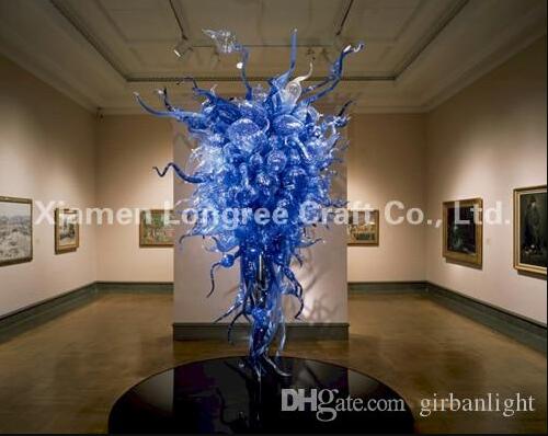 Large Hotel Decor Blue Blown Glass LED Chandelier Light Modern Art Decor Murano Style Glass Custom Made Designed Chandelier
Large Hotel Decor Blue Blown Glass LED Chandelier Light Modern Art Decor Murano Style Glass Custom Made Designed Chandelier