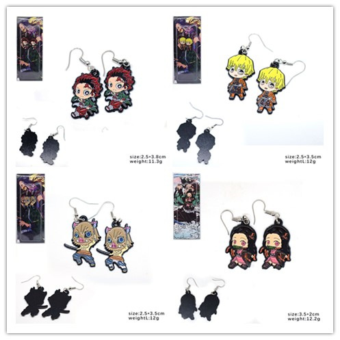 IVYYE Kimetsu no Yaiba Role 5Style Fashion Anime Cartoon Earring Cute Animal Stud Earrings For Women Girls Kids Jewelry New Gift
IVYYE Kimetsu no Yaiba Role 5Style Fashion Anime Cartoon Earring Cute Animal Stud Earrings For Women Girls Kids Jewelry New Gift
