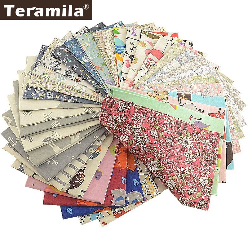 Teramila New Animal Floral Cartoon Design 100% Cotton Fabric Cloth DIY Home Textile Tissu Fat Quarters 50x160cm Sewing Quilting
Teramila New Animal Floral Cartoon Design 100% Cotton Fabric Cloth DIY Home Textile Tissu Fat Quarters 50x160cm Sewing Quilting