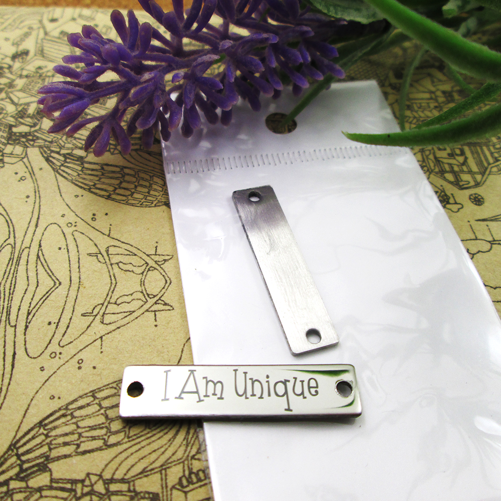 40pcs--"I Am Unique Connector"stainless steel charms more style for choosing DIY Charms pendants for necklace
40pcs--"I Am Unique Connector"stainless steel charms more style for choosing DIY Charms pendants for necklace