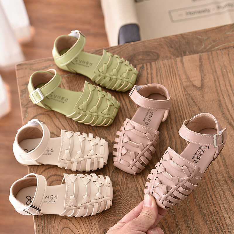 Children's Sandals 2020 Summer Girls Candy-Colored Soft Bottom Shoes Toddler Kids Hollow Rome Knitting Shoes, Green
Children's Sandals 2020 Summer Girls Candy-Colored Soft Bottom Shoes Toddler Kids Hollow Rome Knitting Shoes, Green