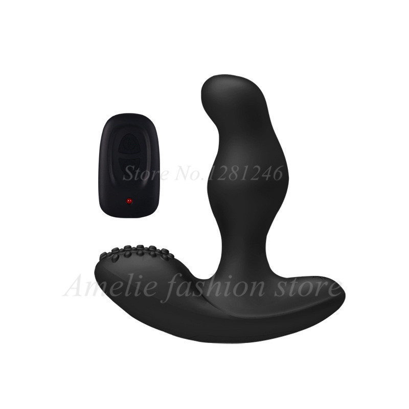Levett Caesar vibrator USB Charging 360 Degree Rotation Male Prostate Massager Butt Plugs G-Spot Prostata Vibrator for Men Anal Sex Toys Y201118 - view 3