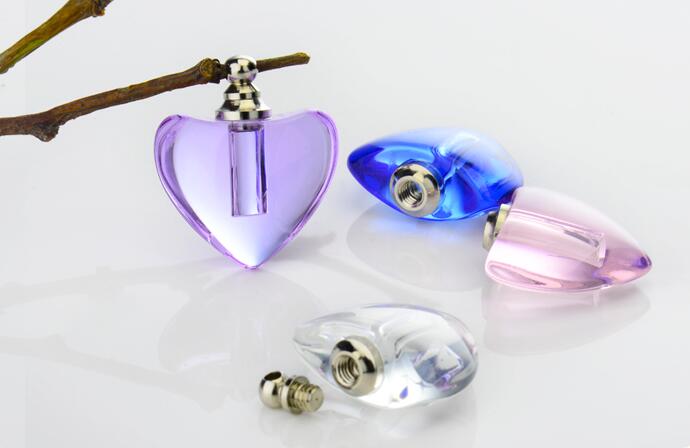 20pieces 19x19mm True Heart rice vial pendant resealable locket ash urn glass Perfume Jewelry Pendant rice art