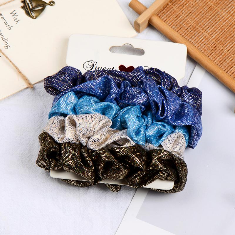 5Pcs/set New Arrivals Elastic Hair Scrunchies Set For Women Shiny Hair Ties Ponytail Holder Glitter Band Accessories
5Pcs/set New Arrivals Elastic Hair Scrunchies Set For Women Shiny Hair Ties Ponytail Holder Glitter Band Accessories