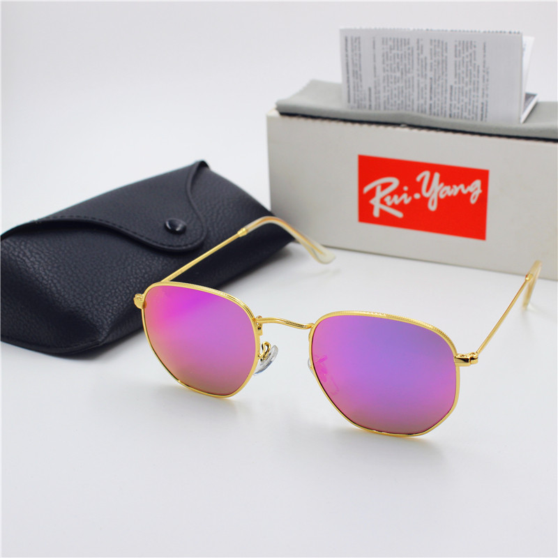 1pcs New High Quality Fashion Retro YXVAXL Sunglasses Gold Frame Purple Glass Lens UV400 Protection Sunglasses Black Case
1pcs New High Quality Fashion Retro YXVAXL Sunglasses Gold Frame Purple Glass Lens UV400 Protection Sunglasses Black Case