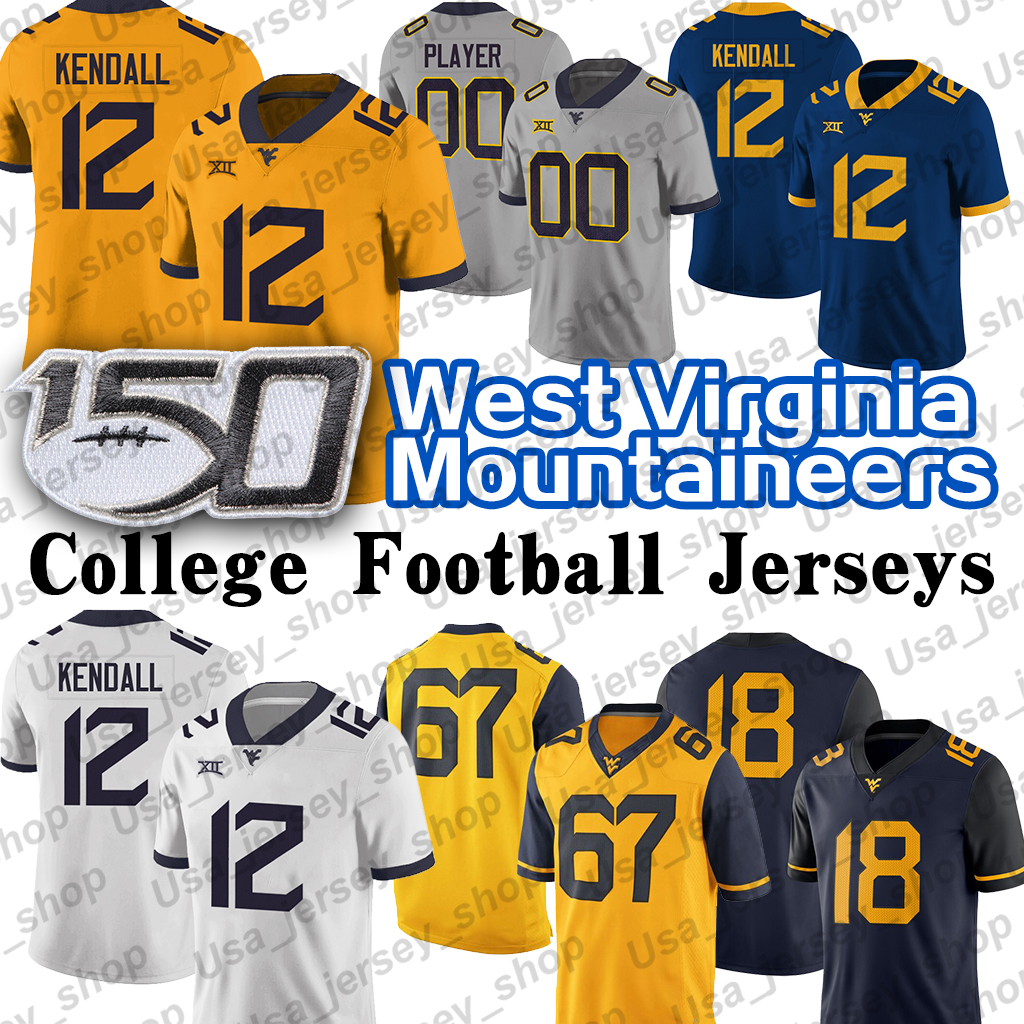 West Virginia Austin Kendall Mountaineers Custom Jersey Sam James Leddie Brown T.J. Simmons George Campbell WVU Football Jersey, Black;red
West Virginia Austin Kendall Mountaineers Custom Jersey Sam James Leddie Brown T.J. Simmons George Campbell WVU Football Jersey, Black;red