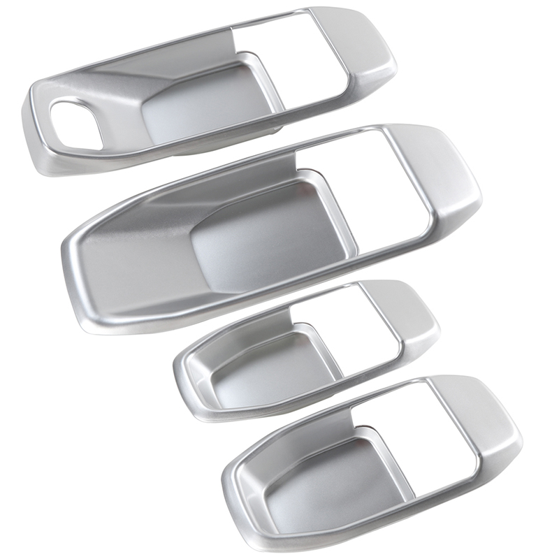 4Door Inner Door Bowl Decorative Silver For Jeep Wrangler JL 2018 Factory Outlet High Quatlity Auto Internal Accessories