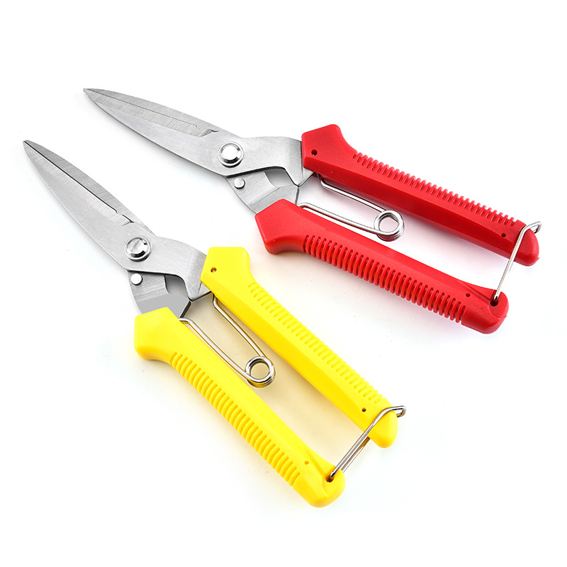 Pruning pliers Home Garden Scissors Sharply Multi Colors Branch Scissor Red Yellow Prevent Slip Handle Pruning Shears Selling