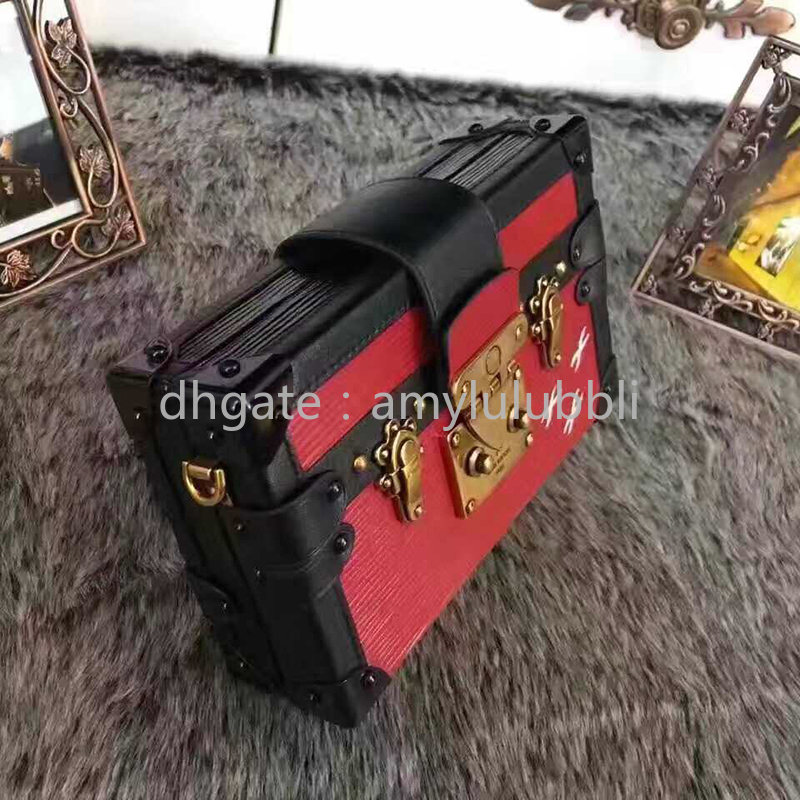 2018 Hot Selling Luxury Handbags Evening Bags Leather Fashion Box Wholesale-designer Clutch Brick Famous Messenger Shoulder Bag Petite Malle
2018 Hot Selling Luxury Handbags Evening Bags Leather Fashion Box Wholesale-designer Clutch Brick Famous Messenger Shoulder Bag Petite Malle