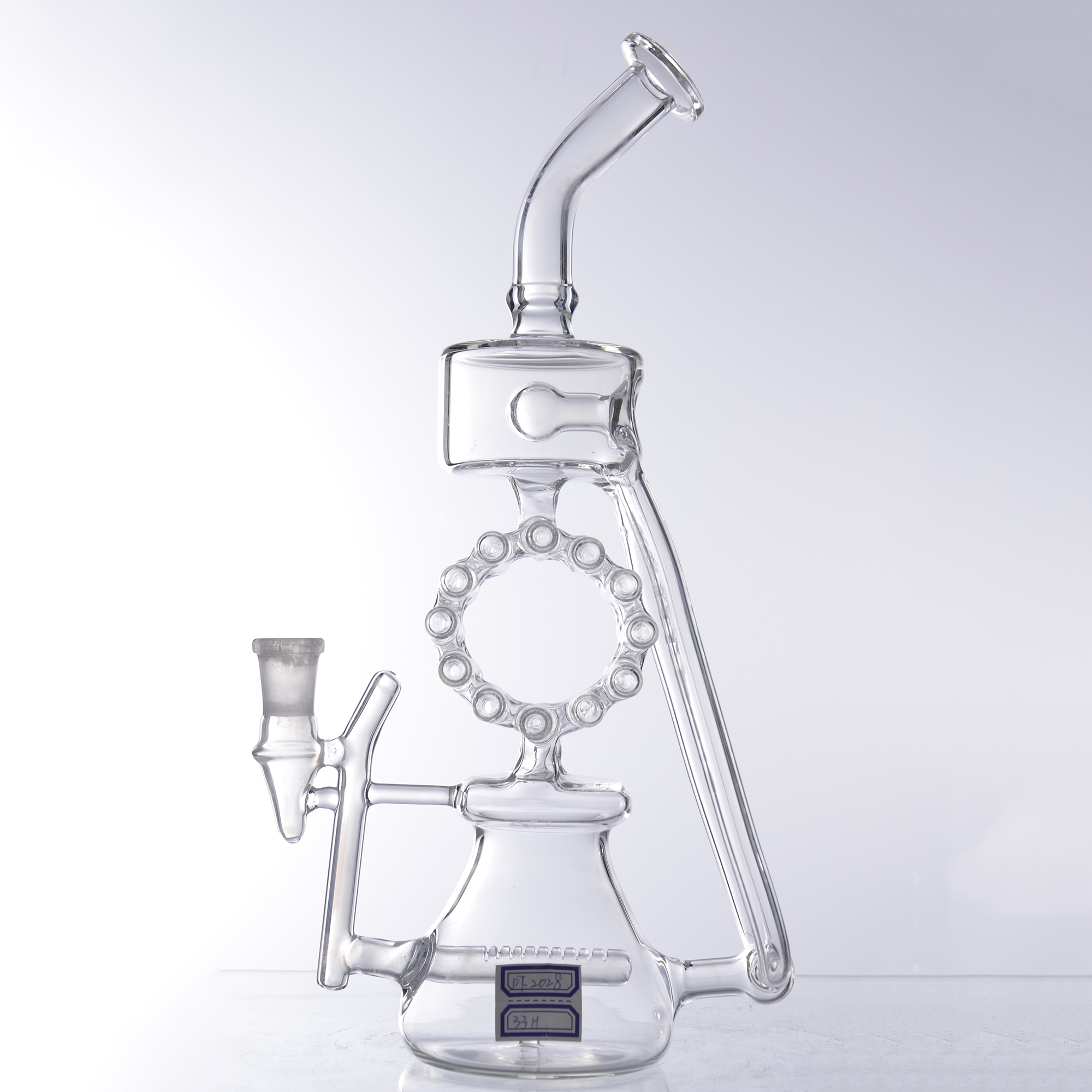 12.8 Inches High Quality Glass Bongs Perc Recycler Oil Rigs Glass Unique Bongs Water Pipes Oil Dab Rig with 14mm Joint
12.8 Inches High Quality Glass Bongs Perc Recycler Oil Rigs Glass Unique Bongs Water Pipes Oil Dab Rig with 14mm Joint
