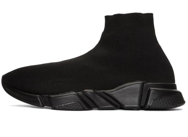 Pop Designers Stretch Shoes Platform Mens Womens Casual Mesh Knit Speed 1.0 Trainer Triple Black White Paris Socks Boots Espadrilles Runner Sneakers Tennis Loafers