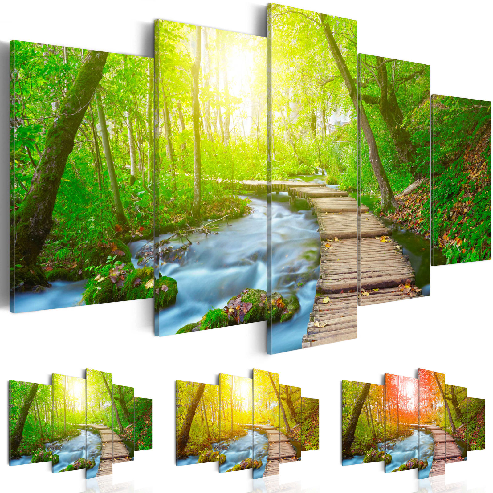 Forest Flowing Water Canvas Painting Tree Scenery Landscape Painting Nature Pictures Cuadros Wall Art Home Decor For Living Room Unframed
Forest Flowing Water Canvas Painting Tree Scenery Landscape Painting Nature Pictures Cuadros Wall Art Home Decor For Living Room Unframed