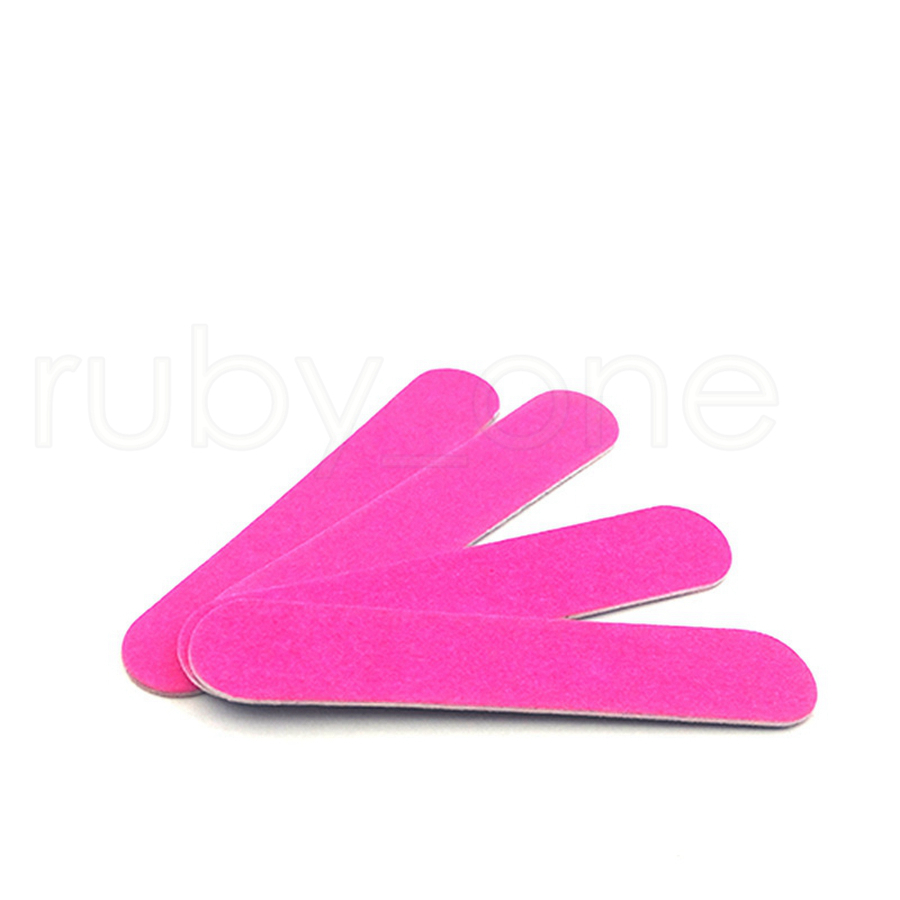 Professional Nail Files Sandpaper Buffers Slim Crescent Grit Tools Disposable Cuticle Remover Callus Polish Pack Tool Limas De Unas Profesionales Nage