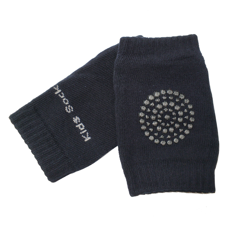 1 Pair Baby Knee Pads Crawling Safety Elbow Infant Cushion Black Leg Warmer For Kids Knee Support Protector cap