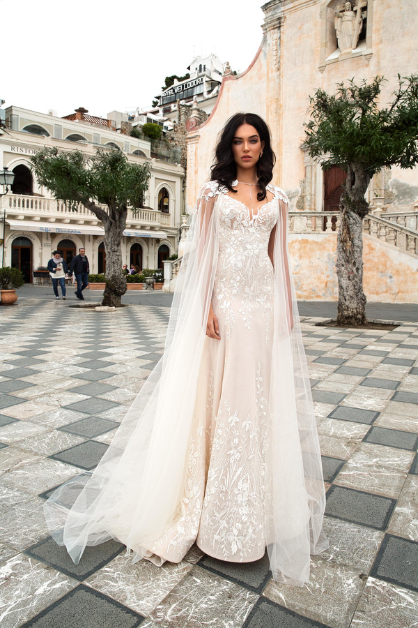 Elegant Mermaid Wedding Dresses With Wrap Lace Applique Spaghetti Sweep Train Beach Wedding Dress Custom Made Bohemia robes de mariée