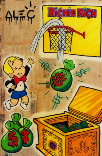 Alec Monopoly Graffiti art Richie Rich Basketball 02 Home Decor Handpainted &HD Print Oil Paintings On Canvas Wall Art Pictures 200225
Alec Monopoly Graffiti art Richie Rich Basketball 02 Home Decor Handpainted &HD Print Oil Paintings On Canvas Wall Art Pictures 200225