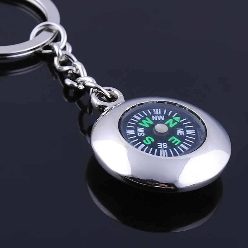 Compass Keychain Tyre Shaped Compass Decoration Pocket Alloy Key Ring Watch Style Adventure Camping Hiking Creative Gift, Silver
Compass Keychain Tyre Shaped Compass Decoration Pocket Alloy Key Ring Watch Style Adventure Camping Hiking Creative Gift, Silver