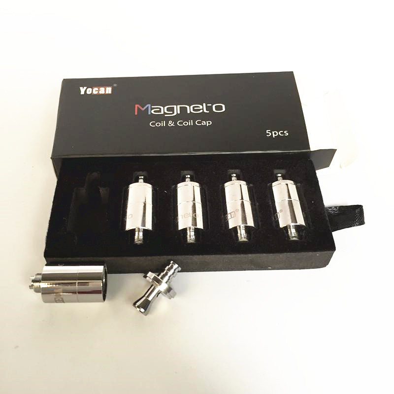 Authentic Yocan Magneto Coils Wax Vaporizer Ceramic Coils Replacement for Yocan Magneto Kit With Magnetic Cap
Authentic Yocan Magneto Coils Wax Vaporizer Ceramic Coils Replacement for Yocan Magneto Kit With Magnetic Cap