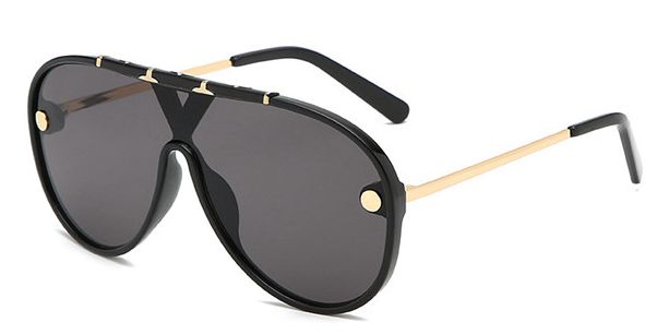 2019 One-piece Sunglasses Metal Frame Oculos De Sol Hot Sale Designer Female Vintage Gradient Sun Glasses Unisex Shades Oculos UV400 5PCS, White;black
2019 One-piece Sunglasses Metal Frame Oculos De Sol Hot Sale Designer Female Vintage Gradient Sun Glasses Unisex Shades Oculos UV400 5PCS, White;black