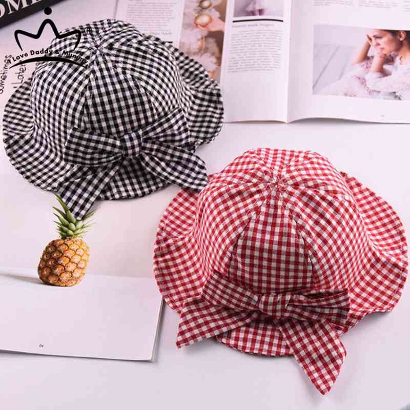 Summer Baby Girl Hat Bowknot Plaid Baby Bucket Hat Princess Girls Soft Cotton Panama Cap Outdoor Infant Toddler Sun Hats, Black
Summer Baby Girl Hat Bowknot Plaid Baby Bucket Hat Princess Girls Soft Cotton Panama Cap Outdoor Infant Toddler Sun Hats, Black