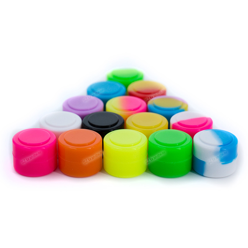 Non-stick Silicone oil Jar 2ML Oil Dab Wax non-stick Containers Unbreakable FDA Silicone mini Wax Container Concentrate Box
Non-stick Silicone oil Jar 2ML Oil Dab Wax non-stick Containers Unbreakable FDA Silicone mini Wax Container Concentrate Box