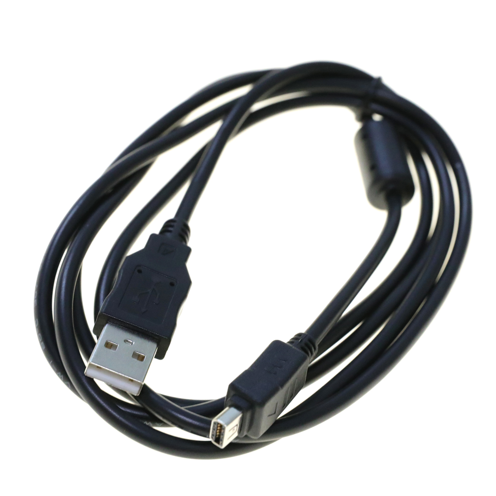 1.5m/4.9ft USB to 12P Data Cord Replacement USB5 USB6 Digital Cable Pure Copper Cores OD4.0 for CB-USB5 CB-USB6 Olympus Camera