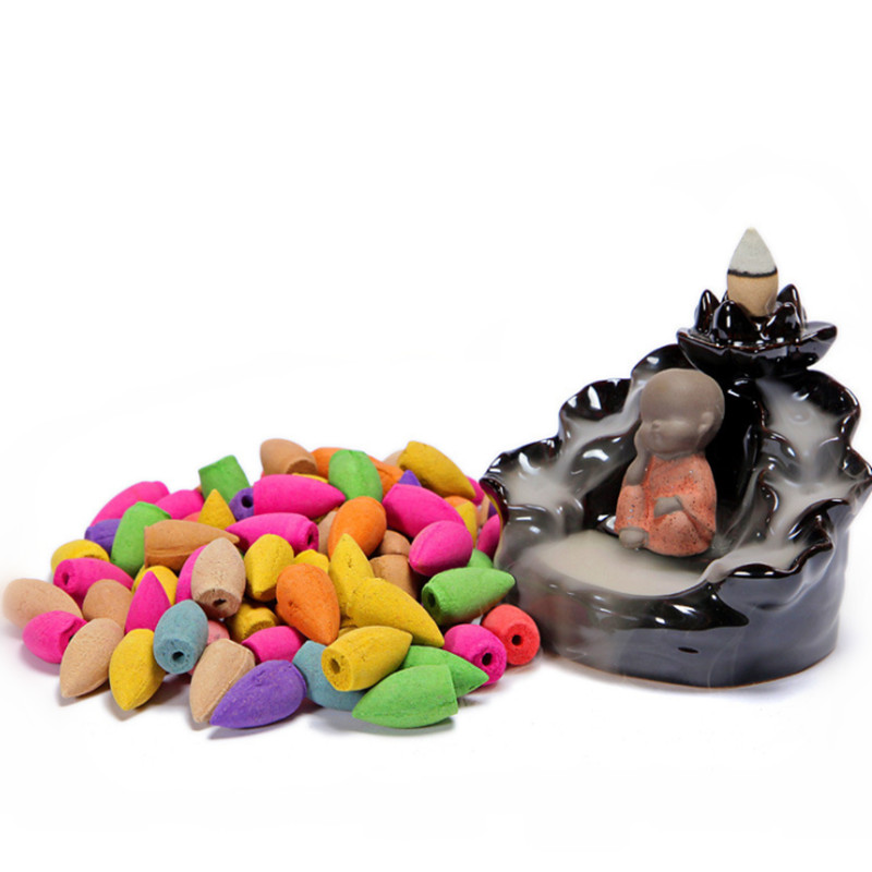 30PCS Floral Incense Colorful Fragrance Scent Tower Incense Mixed Scent Aromatherapy Fresh Air Aroma Spice
30PCS Floral Incense Colorful Fragrance Scent Tower Incense Mixed Scent Aromatherapy Fresh Air Aroma Spice