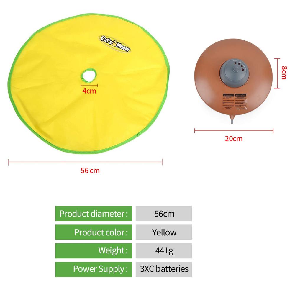 Cats Electric toy Interactive cat Moving automatic 4 speed mode Catch Me Undercover Mouse