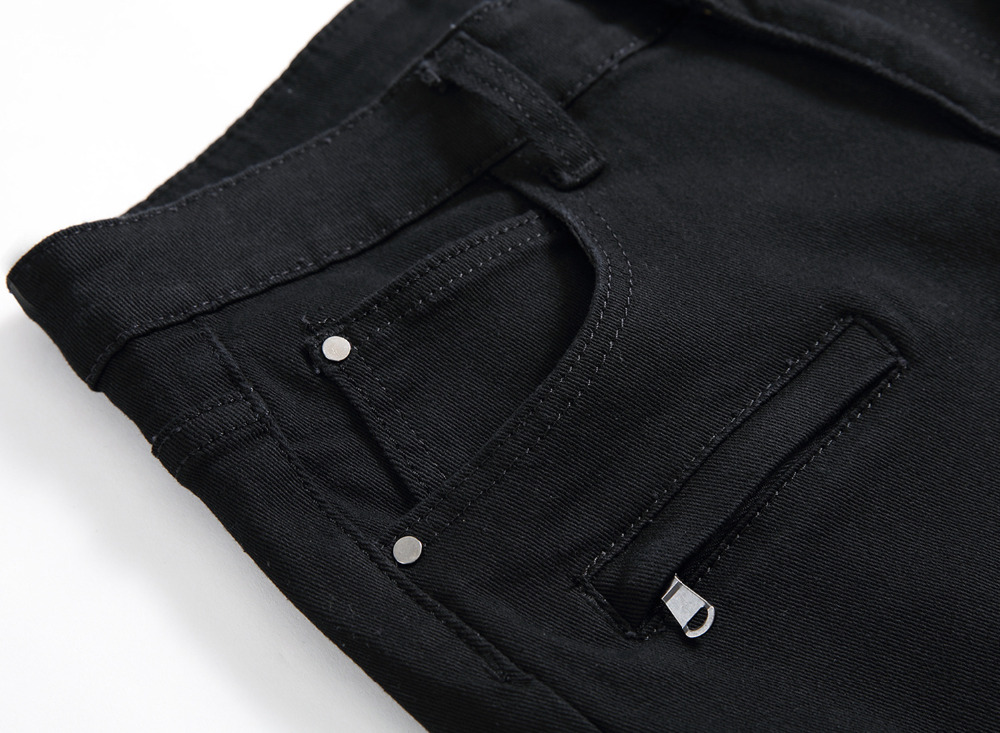 NEW high street shorts Hip hop fashion summer male short jeans Soft and comfortable hole shorts jeans1
