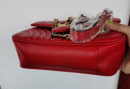 FREE SHIPPING designer Women shoulder bags women luxury gold chain crossbody bag handbags Hearts high quality female message bag 26cm 875, Red
FREE SHIPPING designer Women shoulder bags women luxury gold chain crossbody bag handbags Hearts high quality female message bag 26cm 875, Red