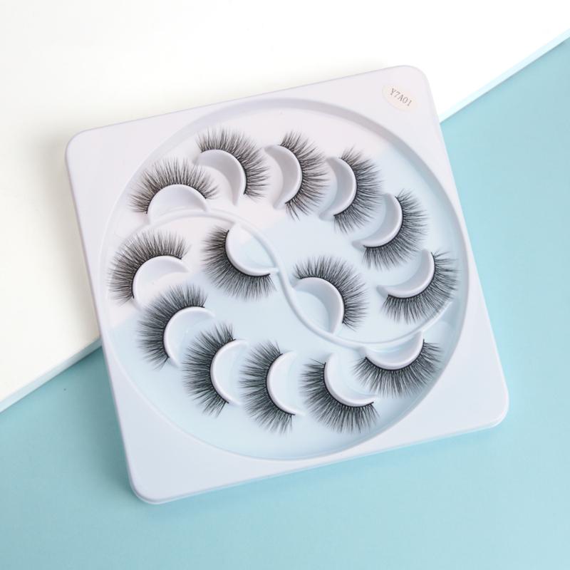 1New 7 pairs natural false eyelashes fake lashes long makeup 3d mink lashes eyelash extension mink eyelashes for beauty
1New 7 pairs natural false eyelashes fake lashes long makeup 3d mink lashes eyelash extension mink eyelashes for beauty