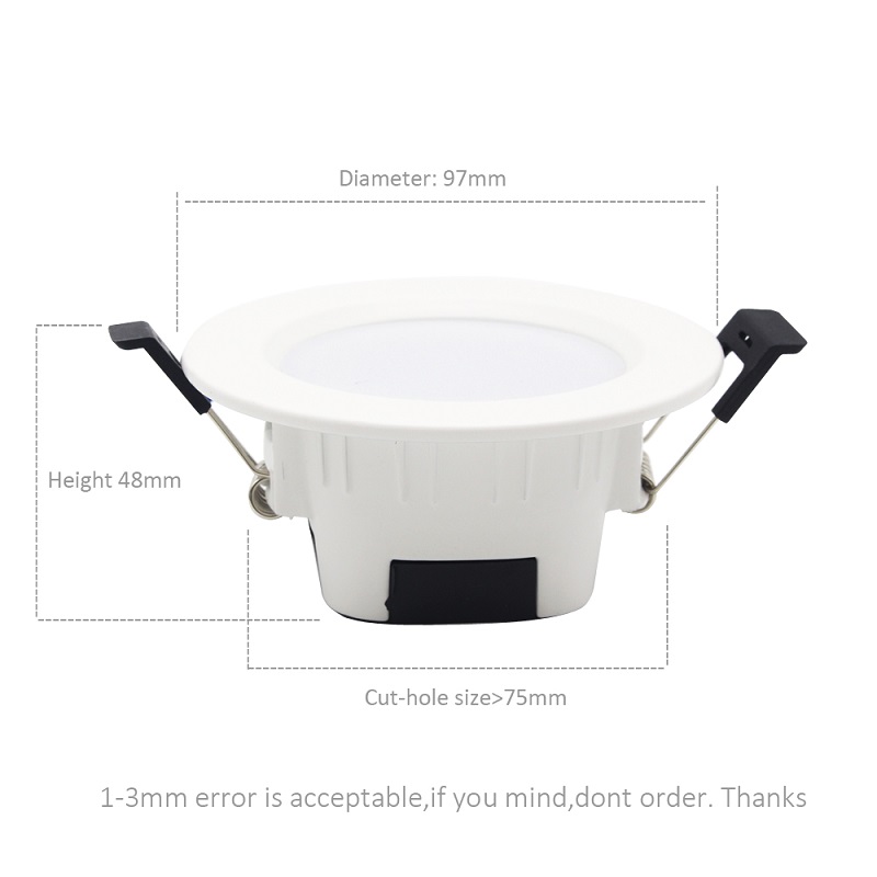 Smart Bulb Downlight 5W Bluetooth LED Magic Mesh Downlight Color Change Dimmable AC85-265V Apply To Android 4.4/IOS9.0