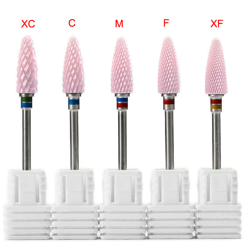 Pink Ceramic Manicure Nail Drill Bit Electric Rotary Nail Files Deburring Cuticle Drill Pedicure Tools
Pink Ceramic Manicure Nail Drill Bit Electric Rotary Nail Files Deburring Cuticle Drill Pedicure Tools
