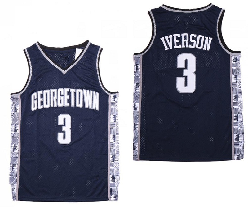 NCAA Mens Georgetown Hoyas Iverson College Jersey Cheap 3 Iverson University Basketball Jerseys Size S-2XL Quick delivery, Black;red
NCAA Mens Georgetown Hoyas Iverson College Jersey Cheap 3 Iverson University Basketball Jerseys Size S-2XL Quick delivery, Black;red