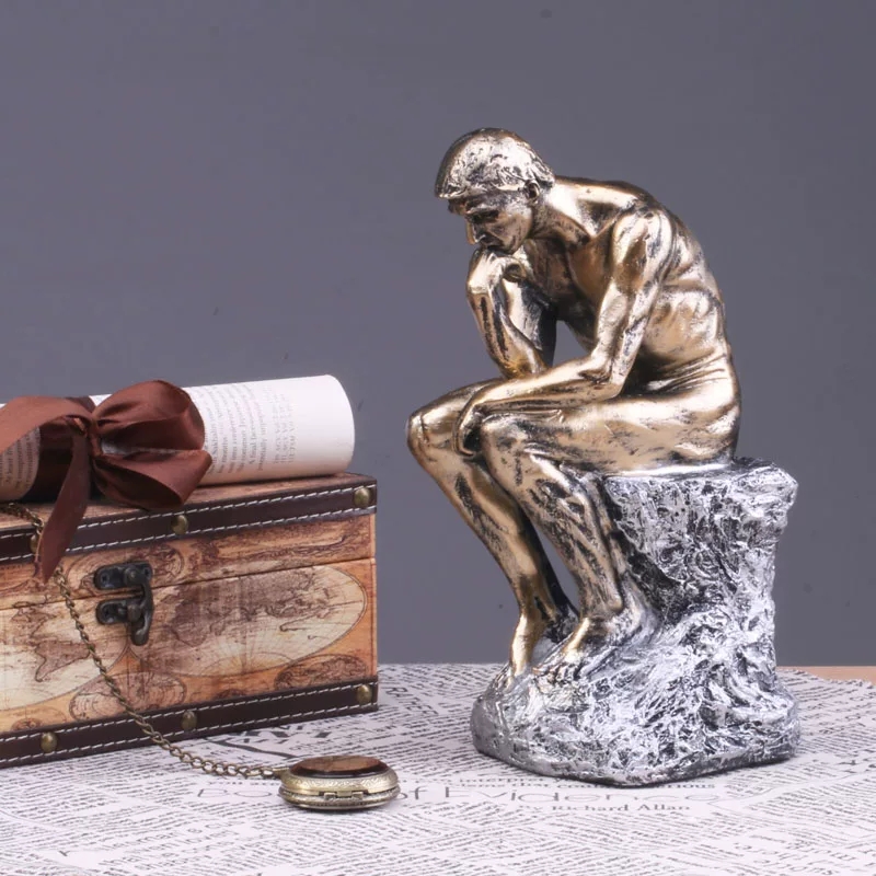 Abstract Thinker people Shape Modern Sculpture Statue Ornament Crafts for Home Decorations HD52
Abstract Thinker people Shape Modern Sculpture Statue Ornament Crafts for Home Decorations HD52