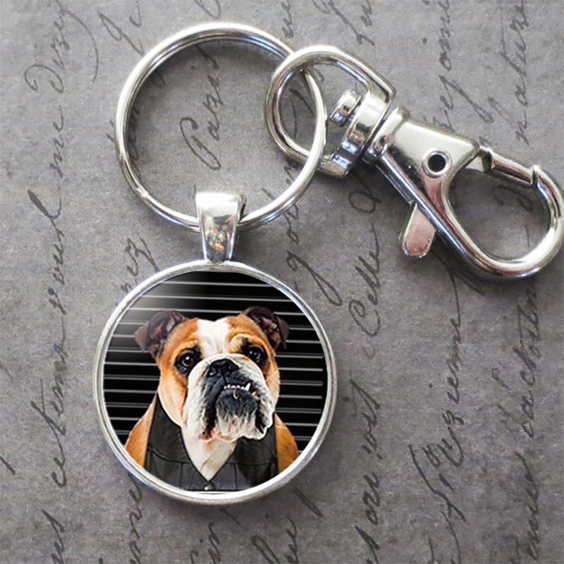 Pet Dog Bulldog Key Ring Key Chain Animal Photo Key Buckle Pendant Birthday Festival Anniversary Gift Jewelry Accessories
Pet Dog Bulldog Key Ring Key Chain Animal Photo Key Buckle Pendant Birthday Festival Anniversary Gift Jewelry Accessories