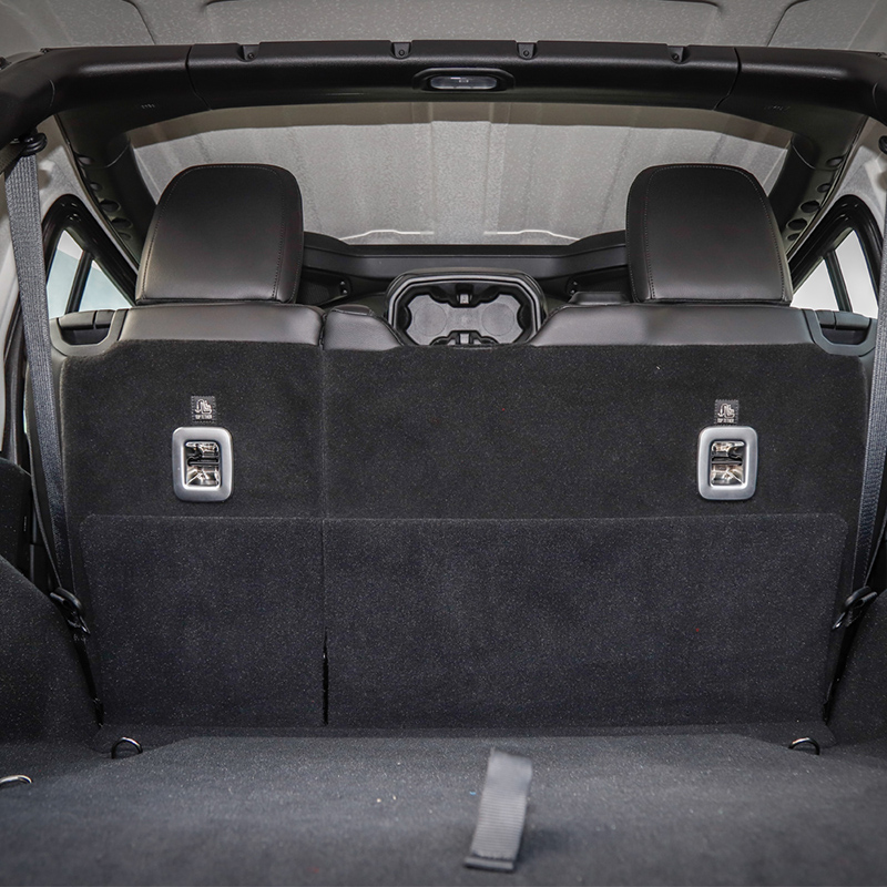 Rear Trunk Hook Decorative Cover Silver For Jeep Wrangler JL 2018 Factory Outlet High Quatlity Auto Internal Accessories