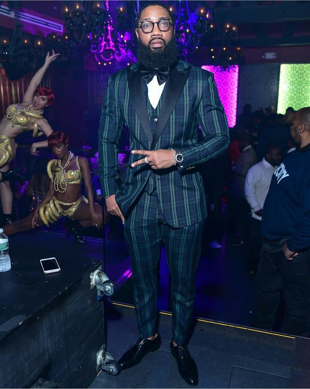 New Green Plaid Men Suits Wedding Suits Slim Fit 3 Pieces Groom Tuxedos Best Mens Prom Suits (Jacket+Pants+Vest) Custom Made