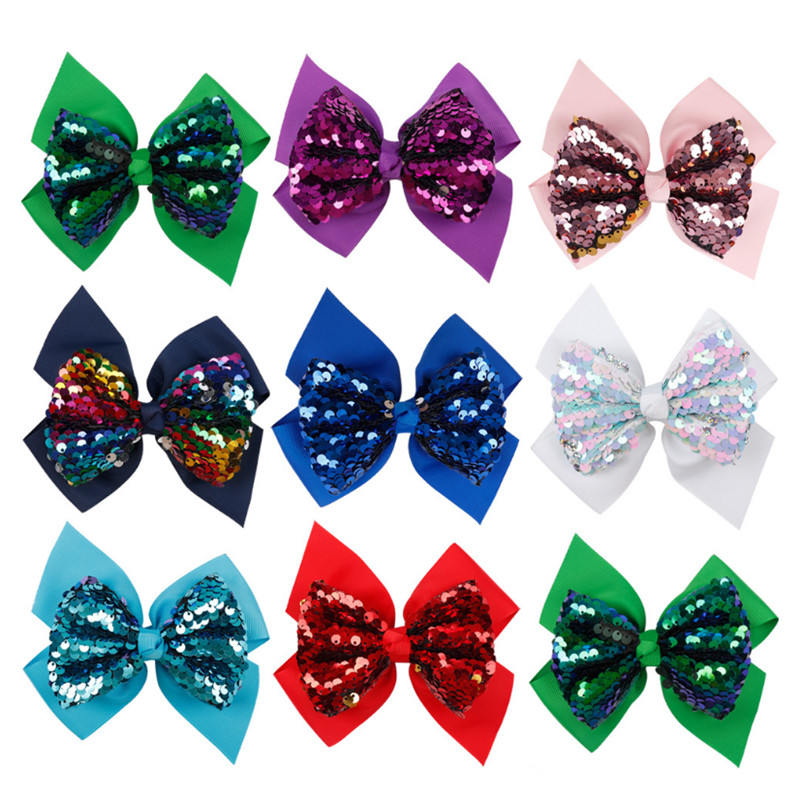 8pcs/lot Newest Big Colorful Sequin Hair Bow for Girls Shiny Rhinestone Kids Hairgrips Hair Clip Festival Party Accessories
8pcs/lot Newest Big Colorful Sequin Hair Bow for Girls Shiny Rhinestone Kids Hairgrips Hair Clip Festival Party Accessories