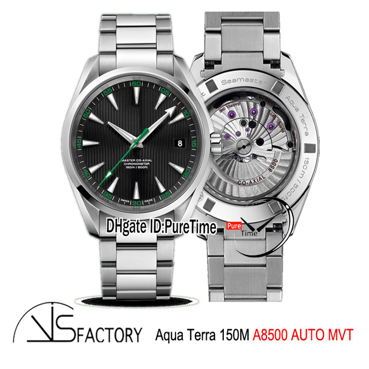 VSF Aqua Terra 150M CAL A8500 Automatic Mens Watch Black Textured Dial Green Hand Steel Bracelet 231.10.42.21.01.004 Best Edition Puretime, Customized waterproof service
VSF Aqua Terra 150M CAL A8500 Automatic Mens Watch Black Textured Dial Green Hand Steel Bracelet 231.10.42.21.01.004 Best Edition Puretime, Customized waterproof service