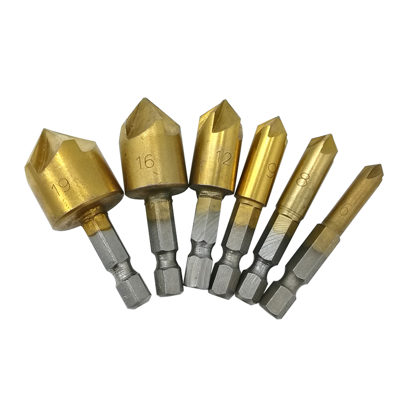 6 in 1 Chamfer Tool Countersink Tool Removes Burrs Left From Cutting Pipes Hand Reamer
6 in 1 Chamfer Tool Countersink Tool Removes Burrs Left From Cutting Pipes Hand Reamer