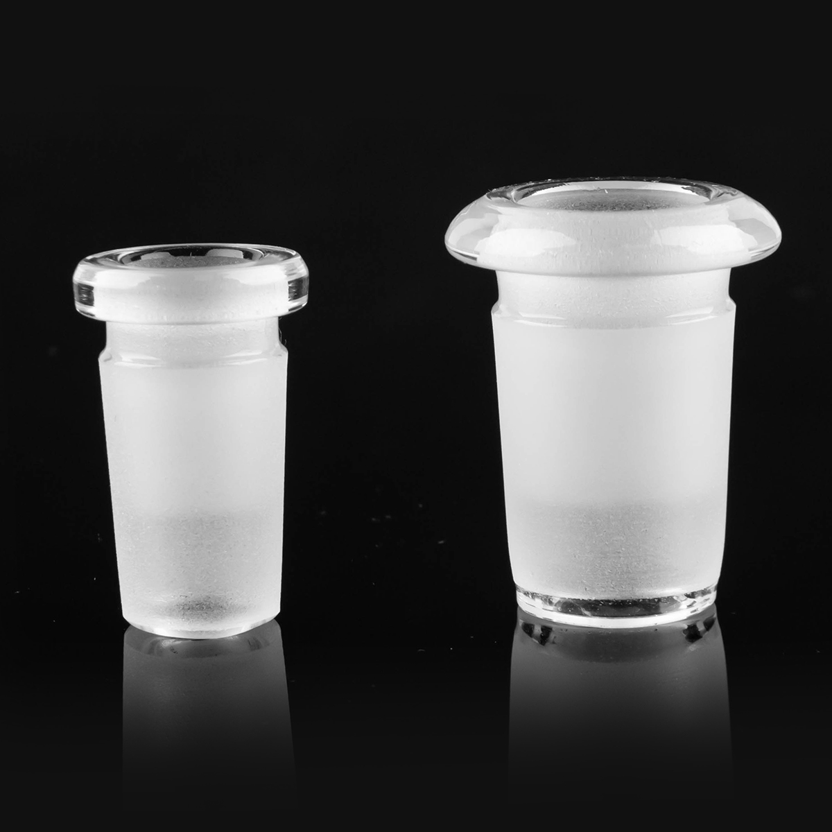Mini Glass Adapter 10mm Female To 14mm Male, 14mm Female To 18mm Male straight adapter drop down for Glass Bongs Dab Rigs
Mini Glass Adapter 10mm Female To 14mm Male, 14mm Female To 18mm Male straight adapter drop down for Glass Bongs Dab Rigs