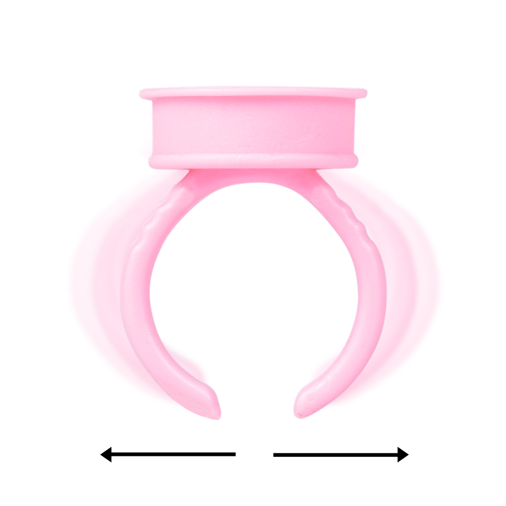 300Pcs Disposable Caps Microblading Pink Ring Tattoo Ink Cup For Supplies Accessorie Makeup Tattoo Art Tools