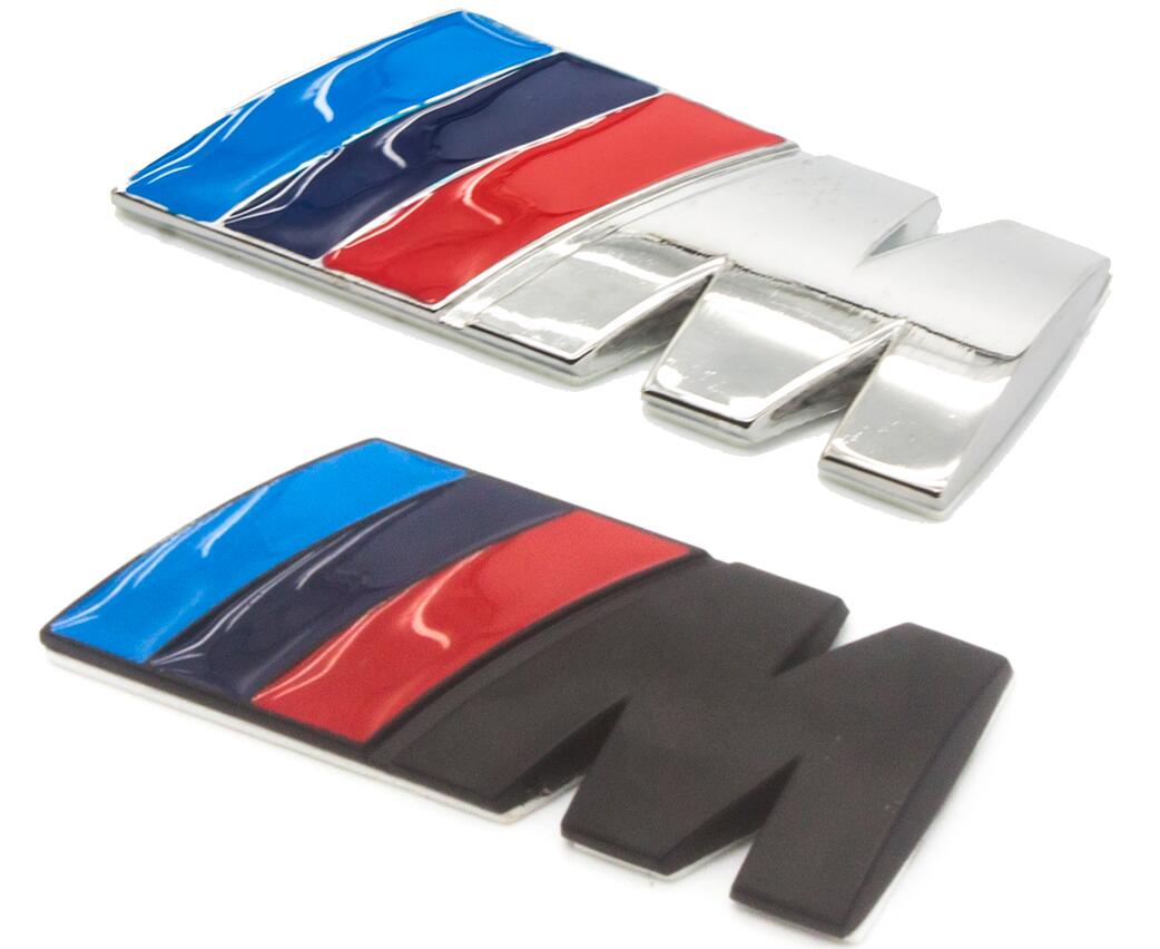 Parts Car Stickers Badge Emblem for M/M3/M5 Badge Power Sport Hood Boot Rear 3d Sticker
