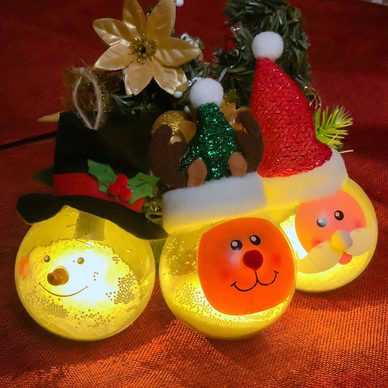 Romantic Party Pendant Hanging Ball Christmas Decorations Christmas Glowing Ball For Home Tree Drop Ornaments DIY
Romantic Party Pendant Hanging Ball Christmas Decorations Christmas Glowing Ball For Home Tree Drop Ornaments DIY