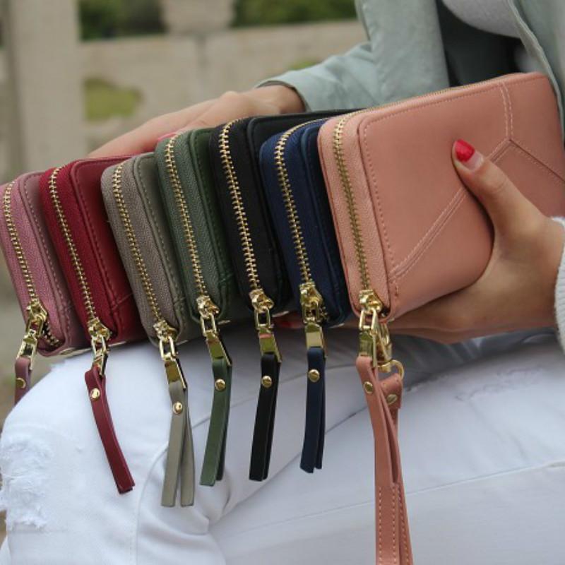 Designer-Fashion Irregular Patchwork Zipper Long Women Wallet Clutch Bag Coin Purse Billeteras Para Mujer PU Leather, Red
Designer-Fashion Irregular Patchwork Zipper Long Women Wallet Clutch Bag Coin Purse Billeteras Para Mujer PU Leather, Red