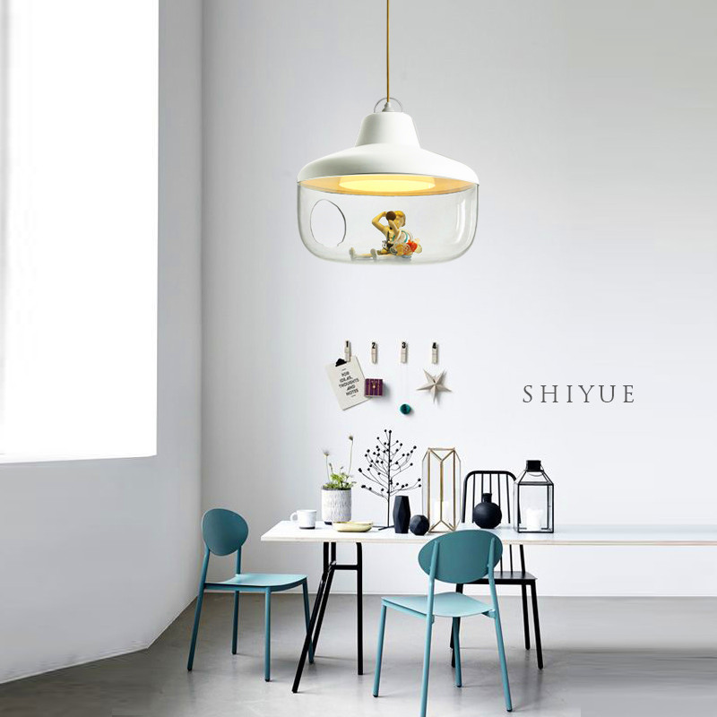 cartoon Mediterranean Led modern lighting chandeliers baby room Led chandelier ceiling kids 110V 220V Led chandelier
